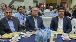 حضور دکتر پورابراهیمی در همایش انبوه سازان و بازدید از تولیدات کاوان صنعت رفسنجان